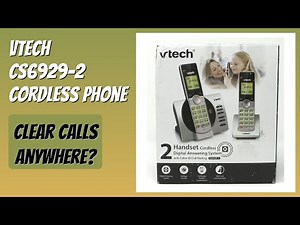 REVIEW (2026): VTech CS6929-2 Cordless Phone. Features