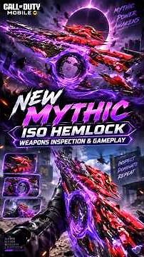 NEW Mythic ISO Hemlock INSPECTION & Gameplay! 🔥😱 CODM