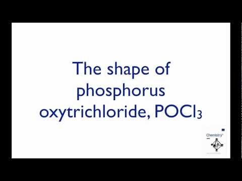 Predicting the shape of the POCl3 molecule