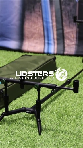 Summit x Lidsters Carp Fishing Rod Pod ‘mini pod points’ 3 Rods Green Screw🐟 Available now: Lidsters Fishing Supplies LTD #fishing #carp #fyp #fish #carpfishing