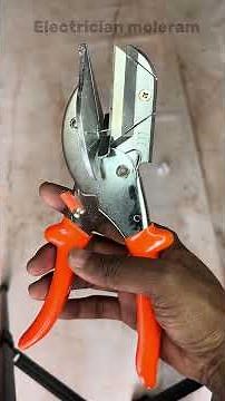 Multi angle pvc casing capping cutter || New tool for electrician multi angle cutter॥ #shorts #tools
