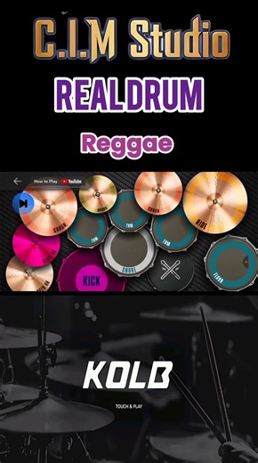 Reggae Learn To Play Drums #realdrum #drums #drumtutorial #drumlesson #beginners