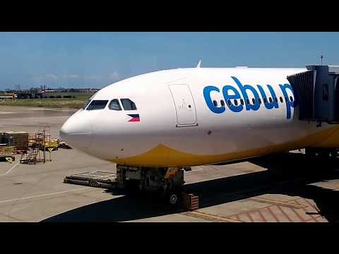 CEBU PACIFIC Flight Review: Manila to Cebu A330-300 Economy Class