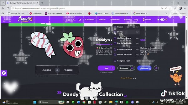 TUTORIAL DE COMO CANVIAR TU ICONO DE TU CURSOR Y UNA APP DE TU COMPU :> #medemoremuchismo#paratiii#esperoqlessirvaa!#noflooppls:>
