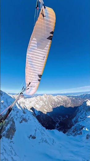 Starting at the highest mountain in Slovenia (Triglav) 💪. Hike and fly.