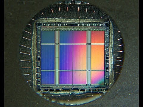 A look inside a microchip