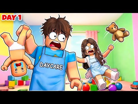 I Got A Job At a DAYCARE *someone got kidnapped* (Brookhaven)