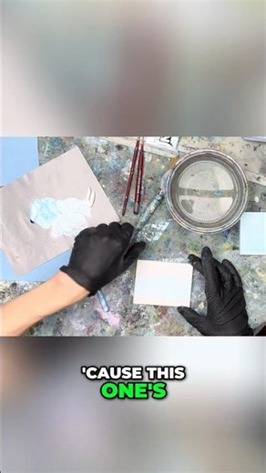 Realistic Clouds on Any Canvas Size #acrylicpainting #arttutorial #technique