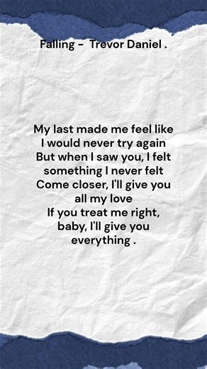 Day 5 of finding songs for you 🤗 #songs #clipchamp #trevor_daniel
