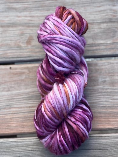 Snozberry•hand Dyed•super Bulky•merino Wool•superwash - Etsy
