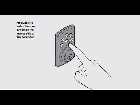 Manual / Instructions / User Guide for Kwikset 907 Powerbolt 2.0 Electronic Deadbolt