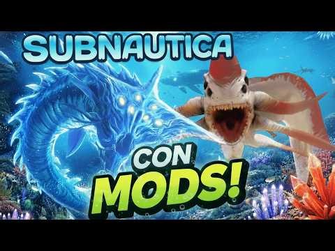 [Vertical] SUBNAUTICA CON MODS #5 | Exploremos construcciones alienígenas!