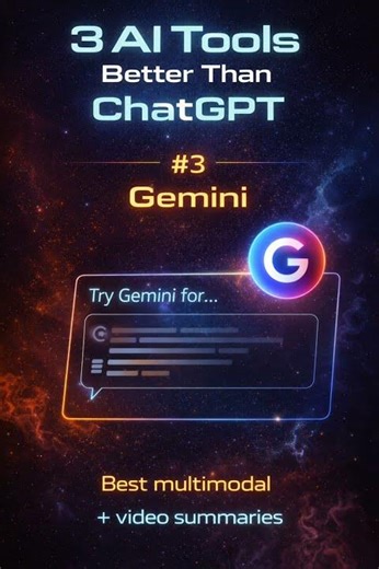 3 AI Tools Better Than ChatGPT (For YouTube Shorts) #ai