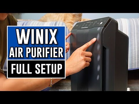 Winix 5500 Air Purifier Unboxing and Setup | What To Expect