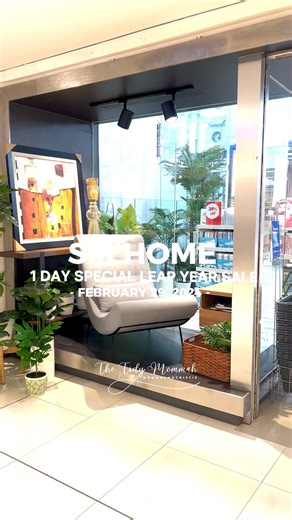 Upgrade your home essentials with great deals at the SM Home Leap Year Sale happening on February 29 only! Just like @thetidymommah, score deals up to 50% off, plus an additional 10% off when you use your SMAC! — Repost from @thetidymommah: Maximizing space without compromising style ✨ Space-saving solutions for small homes! So Glad I got all I need from SM HOME! Go shop at SM Home Leap Year Sale on Feb 29! Items on sale up to 50% plus the 10% from SMAC. #SMHome #SMHomeFinds #homefinds #thetidym