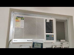 Panasonic 變頻窗口式冷氣 1匹半， 新機第1日就嘈