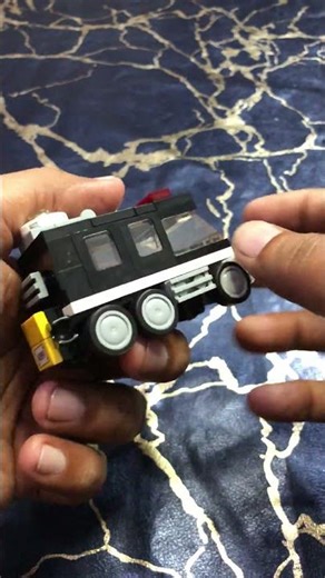 🖤 Building a SWAT Police Van from 91 Blocks! 8in1 Brick Set🚨 SWAT Pioneer Police Van! 😱🔥#imalidotcom