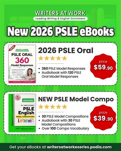 🆕 Dominate Your Exam Prep with New PSLE 2026 eBook Titles: