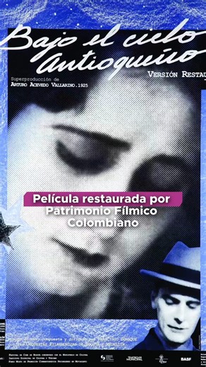 Cultura Ciudadana - Alcaldía de Medellín on Instagram: "📽️ Bajo el cielo antioqueño regresa a la gran pantalla para conmemorar los 100 años del cine en nuestra ciudad. ¡Acompáñanos en esta experiencia que une patrimonio, música y memoria colectiva! 🤩 ➡️ 24 de agosto, 11:30 a.m. en el Teatro Pablo Tobón Uribe. ¡Entrada libre! ¡Gracias a todos los que hacen parte de este gran evento de ciudad! @cinematecademedellin @cultura.med @patfilmcolombia @cinemasprocinal @itminstitucional @medellinunal @t