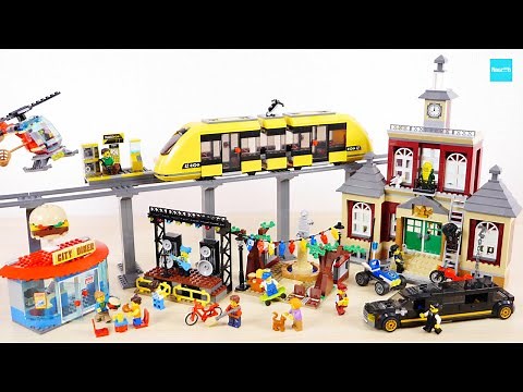 EGO City Main Square 60271 #1/2 Speed Build & Review