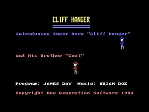 Commodore 64 Longplay [243] Cliff Hanger (EU)