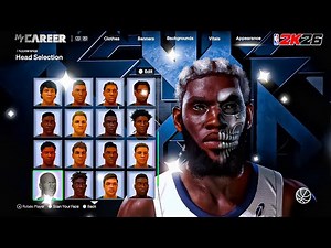 NEW BEST DRIPPY FACE CREATION TUTORIAL in NBA 2K26 BEST COMP STAGE FACE CREATION (All Skin Tones)