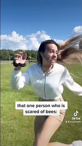 When You’re SCARED Of A Bee: