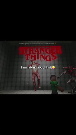 Who’s this diva🤨 she talking about innittttt🤪 btw game name is stranger things story #roblox #viral#fyp#funny#innit
