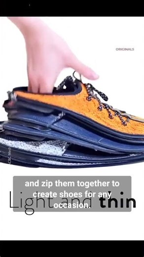 Meet the world's first travel sneaker.⁠ ⁠ You can easily customize the ACBC modular travel