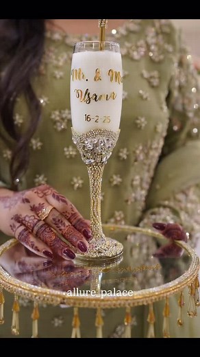 allure_palace | #wedding #dhoodhpalaiglass #girls #wedding #weddingdecor #decor #weddingglass mishaaal_asiff thankyou for sharing with us | Instagram