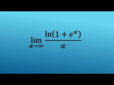 Limite cuando una variable tiende a infinito de una función logarítmica LIMITES #5