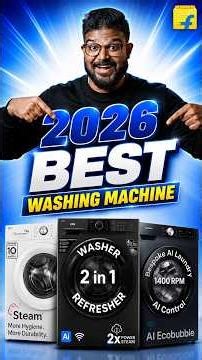 Top 5 Best Front Load Washing Machines in 2026 You can Buy #best #washingmachine #homeappliances