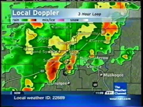 The Weather Channel IntelliStar 1 SD Local Forecast — 2008-07-08T23:08-0500 — Tulsa, OK