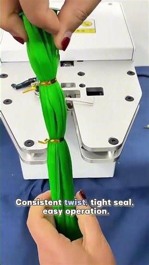 vertical twist tie machine for snack bags, plastic bags, bread bags
