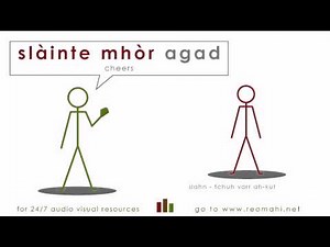 slàinte mhòr agad - e pai ana