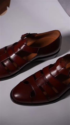 A heritage classic, released for the first time. Presenting the first exclusive drop of our Maharaja Collection - The Gurkha Sandal. Crafted in premium full-grain leather, hand-welted on the ROYCE last, and finished with a refined patina. Designed to offer the ease of a sandal with the elegance of a dress shoe. Exclusive release. Timeless appeal. Explore the exclusive drop at BLKBRD Shoemaker. [ luxury gurkha sandals, exclusive shoe drop, handcrafted leather footwear, closed toe gurkha, premium 