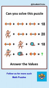 25K views · 45 reactions | Can you solve it? Answer in the Comment box. IQ Test | Riddles | Solve the puzzle | Maths Reasoning | Math Puzzles | Math Tricks #mathtricks #mathstricks #iqtest #riddles #puzzles #mathpuzzle #puzzletime #reasoning #feeds #reelsforyou #explore #foryou #fbreels | Xtra Math Tricks | Facebook