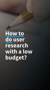 💬 What are your top tips for user research on a limited budget? Projects on a tight budget often can't afford extensive tools, participant incentives, or access to wide-ranging user pools. A more creative approach is often the solution.✨ | IxDF - Interaction Design Foundation