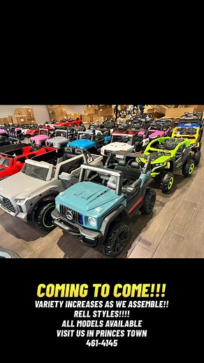 ALL MODELS SEEN AVAILABLE!!!! We are still assembling and prices will be available before end of week!!! Visit us at Ryan Best Price Store Princes Town Branch!! Delivery available Princes town RYAN BEST PRICE STORE LIMITED (868) 461-4145 https://maps.app.goo.gl/7s3AZU87YhMNFTzh9?g_st=ic (Between Standards and Pizza Boys at High Street Princes Town) Monday - Saturday 9:30am-6pm | Ryan Best Price Store Limited