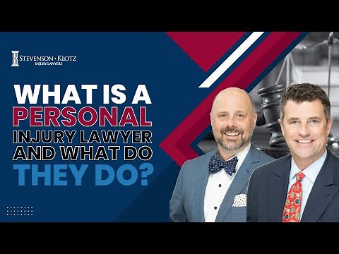 What Is A Personal Injury Lawyer And What Do They Do?