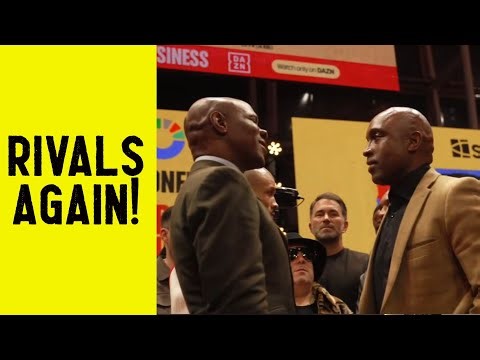 Eubank Snr & Nigel Benn CLASH Again at Benn Eubank 2 Press Conference!