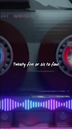 Chicago - 25 or 6 to 4 (Lyrics)