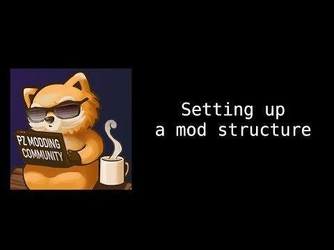 PZ Modding Guides - setting up a mod structure
