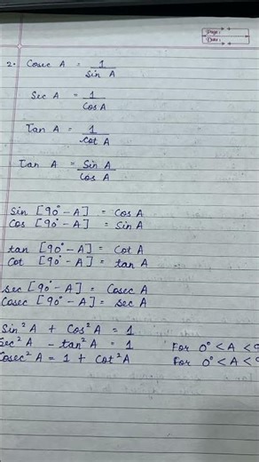 Class X Maths formulas that actually come in exams!#Maths formulas simplified—your exam saver!”