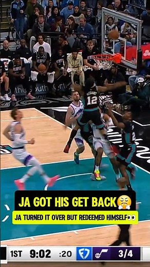 INSANE Ja Morant CHASE DOWN BLOCK👀