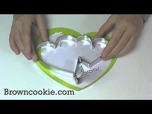 Double Heart Shaped Egg or Pancake Ring