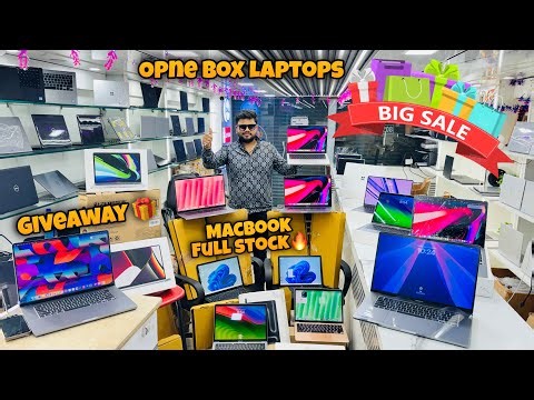 Open Box Laptop & MacBook Starting ₹14000 | Second hand laptop MacBook Market in Nehru Place Delhi