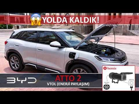 We tested the BYD Atto 2's Power Sharing (VtoL) feature. We got stranded! 😱 #bydatto2