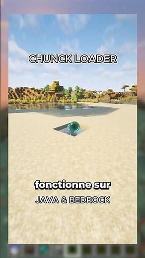 Un chunk loader qui fonctionne sur Bedrock?