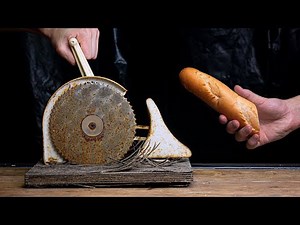 Forgotten Rusty Bread Cutter Restoration